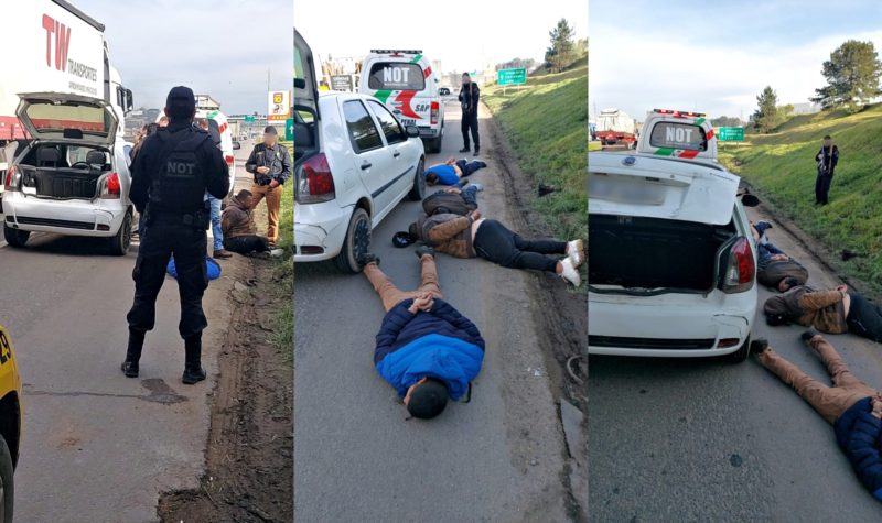 The incident happened in Parana this Wednesday — Photo: NOT/ND