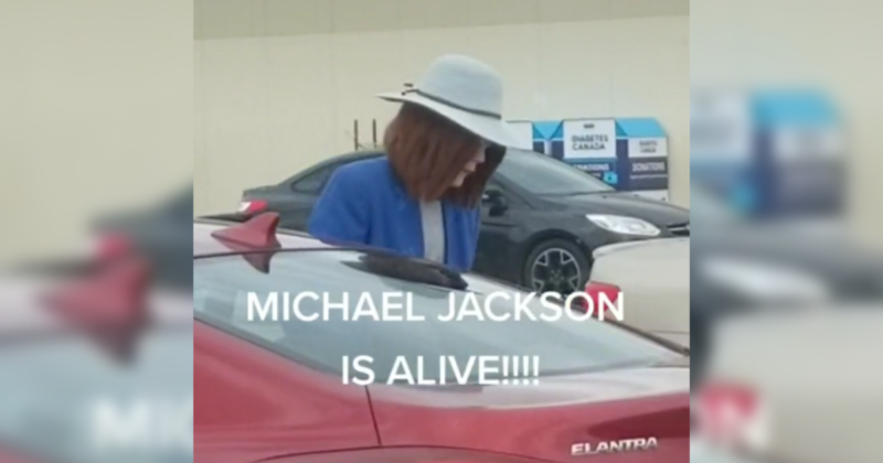 Suposta apari&ccedil;&atilde;o do Michael Jackson – Foto: Internet/Reprodu&ccedil;&atilde;o/ND