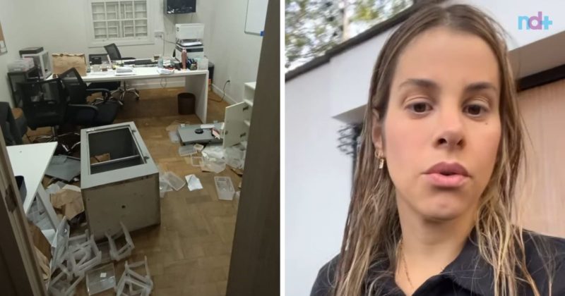 Loja de joias de Shantal em S&atilde;o Paulo &eacute; invadida e assaltada – Foto: Reprodu&ccedil;&atilde;o/Internet