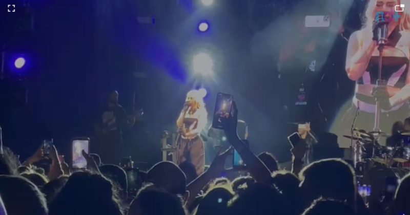 Lu&iacute;sa Sonza fez ferver noite gelada em Balne&aacute;rio Cambori&uacute; e emocionou p&uacute;blico – Foto: Kassia Salles/ND