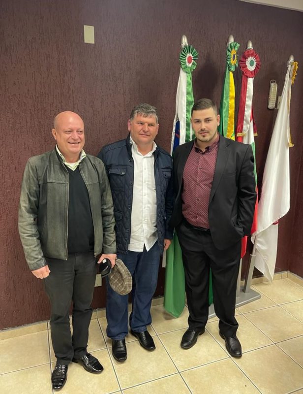 The members of the Processing Commission are advisors Odivaldo Bonetti (PP), Fabiano Murialdo de Bona (PSDB) and Louane Varnier (MDB) – Photo: Disclosure/ND