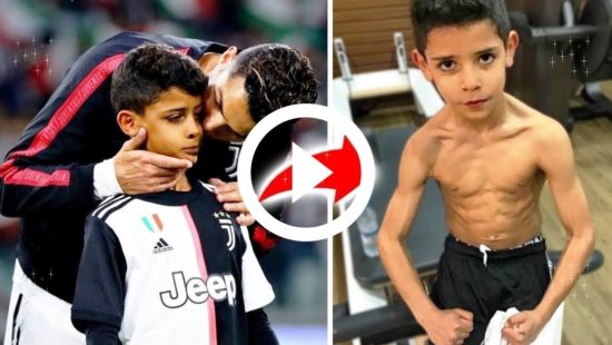 &#39;Prazer CRJ&#39;: filho de Cristiano Ronaldo mostra talento e vídeo viraliza na internet