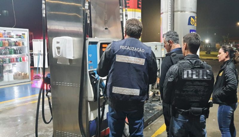 Procon de Itaja&iacute;&nbsp; monitora pre&ccedil;os de combust&iacute;veis durante bloqueio nas rodovias – Foto: PCSC/Reprodu&ccedil;&atilde;o/ND