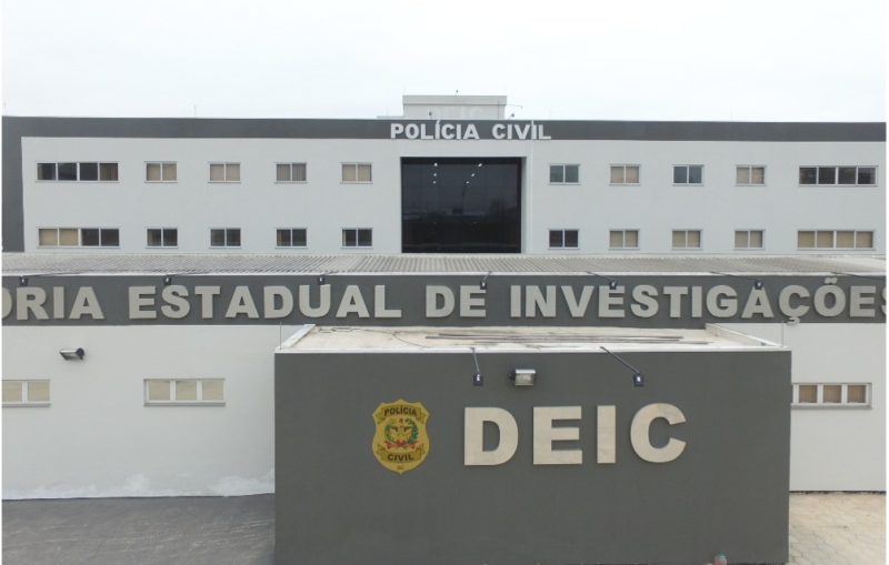 Pris&atilde;o foi efetuada pela Deic – Foto: PCSC/Divulga&ccedil;&atilde;o/ND