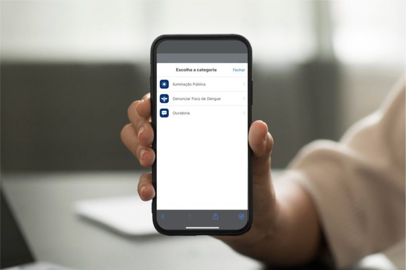 aplicativo que recebe denúncias contra dengue