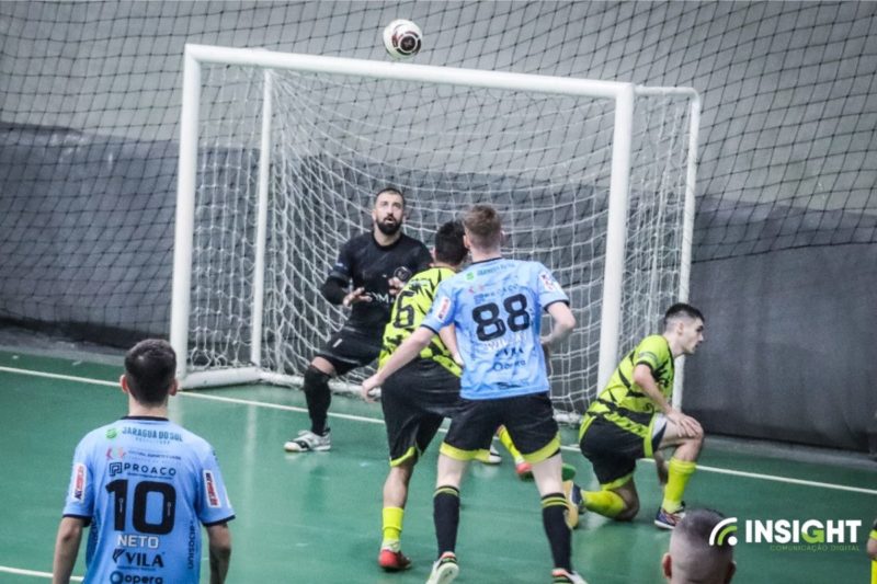 Jaraguá Futsal perde mais uma e cai na tabela de classificação do Estadual &#8211; Foto: Jefferson Sodré/Divulgação/ND