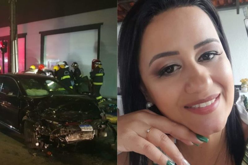 Luciane da Gra&ccedil;a morreu ap&oacute;s grave acidente na noite de s&aacute;bado (25), no Centro de Joinville – Foto: Reprodu&ccedil;&atilde;o/ND