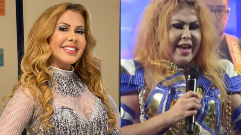 Apar&ecirc;ncia de Joelma em show assusta f&atilde;s – Foto: @joelmaareal/Reprodu&ccedil;&atilde;o/ND