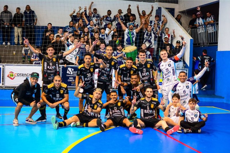 Projeto foi retomado e objetivo é fortalecer a equipe para alçar voos mais altos na próxima temporada &#8211; Foto: São Francisco Futsal/Divugação/ND