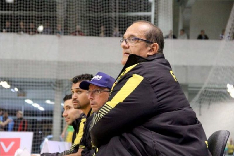 Jogo dos Craques re&uacute;ne jogadores, ex-jogadores e comiss&atilde;o t&eacute;cnica que fizeram hist&oacute;ria no Jaragu&aacute; Futsal – Foto: Lucas Pavin/Jaragu&aacute; Futsal/Divulga&ccedil;&atilde;o/ND