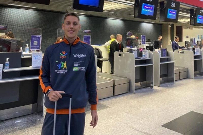 Lu&iacute;z Felipe Rosin faz parte da equipe de paratletismo do Cepe/Whirlpool/Sesporte – Foto: Divulga&ccedil;&atilde;o/ND