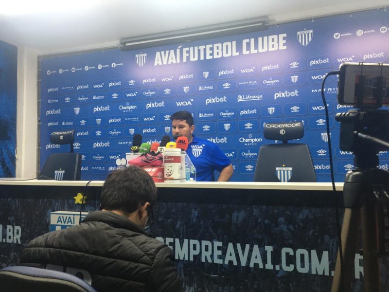 Eduardo Barroca elogiou o Ava&iacute; – Foto: Diogo de Souza/ND