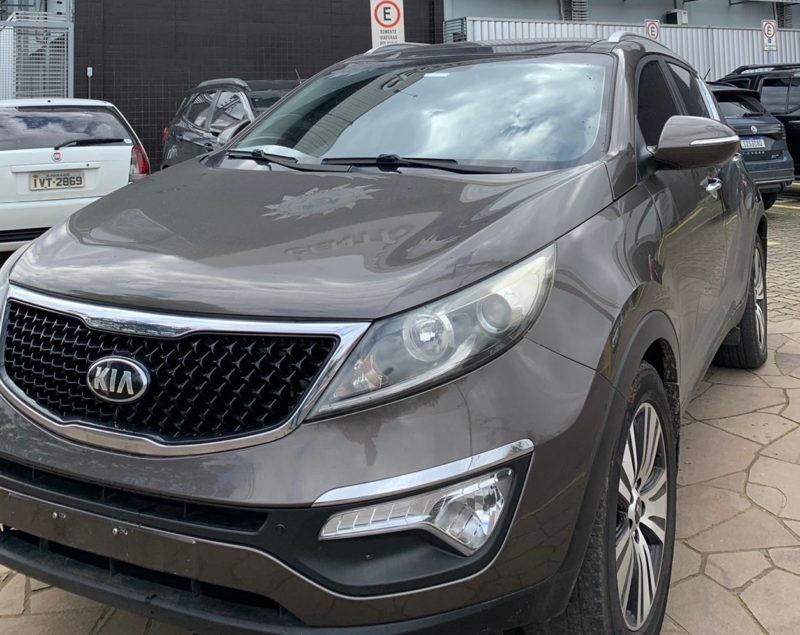 Quadrilha usava dois carros Kia/Sportage, que teve apreens&atilde;o determinada pela justi&ccedil;a – Foto: Divulga&ccedil;&atilde;o/PC/ND