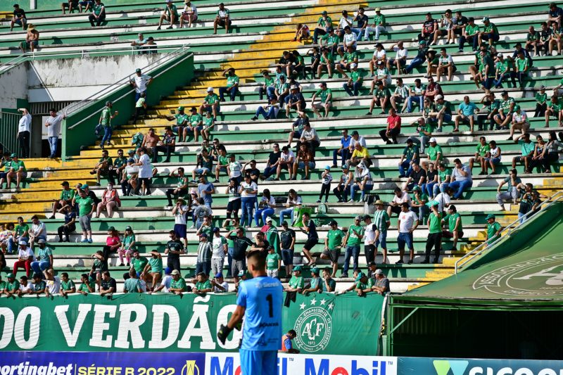 Torcida na Arena Condá; jogo contra o Londrina foi remarcado &#8211; Foto: Divulgação/Chapecoense/ND
