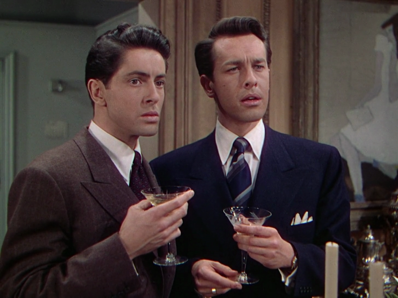 Em “Festim Diab&oacute;lico” (1948), de Alfred Hitchcock, a dupla de assassinos criava constantemente uma tens&atilde;o homossexual entre si – Foto: Divulga&ccedil;&atilde;o/ND