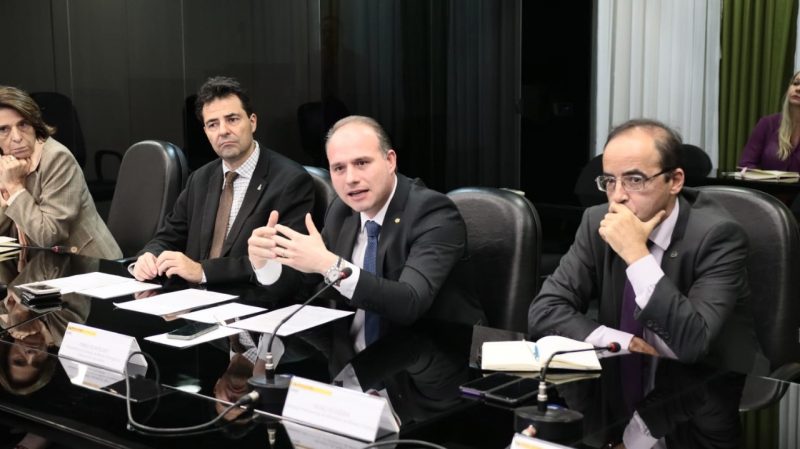 O deputado federal F&aacute;bio Schiochet, presidente da Comiss&atilde;o de Minas e Energia da C&acirc;mara Federal intermediou a agenda. &mdash; Foto: Divulga&ccedil;&atilde;o/ND