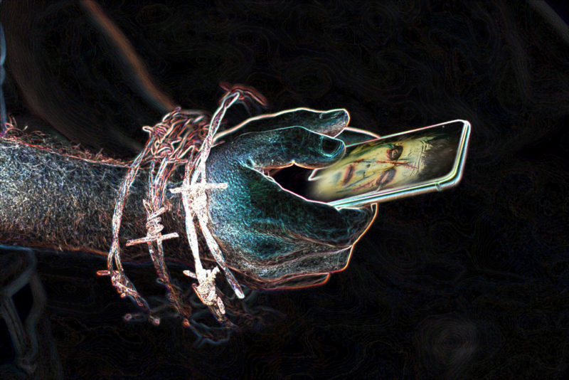 Trabalho repetitivo e com ganhos incertos provoca profundo desgaste psicol&oacute;gico – Arte: Gil Jesus/ND