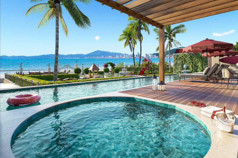 Im&oacute;veis de luxo em Itapema registram alta valoriza&ccedil;&atilde;o ainda em constru&ccedil;&atilde;o – Foto: Gessele Empreendimentos/Divulga&ccedil;&atilde;o/ND