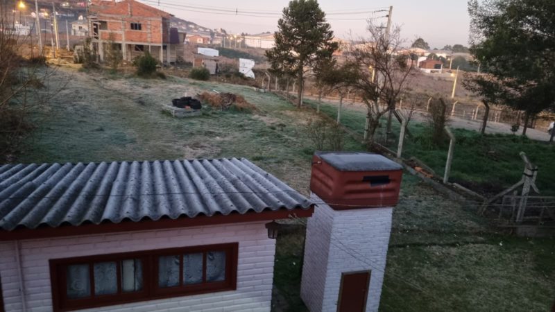 Condi&ccedil;&atilde;o foi prevista na previs&atilde;o do tempo – Foto: @Climaterra/Twitter/Reprodu&ccedil;&atilde;o/ND