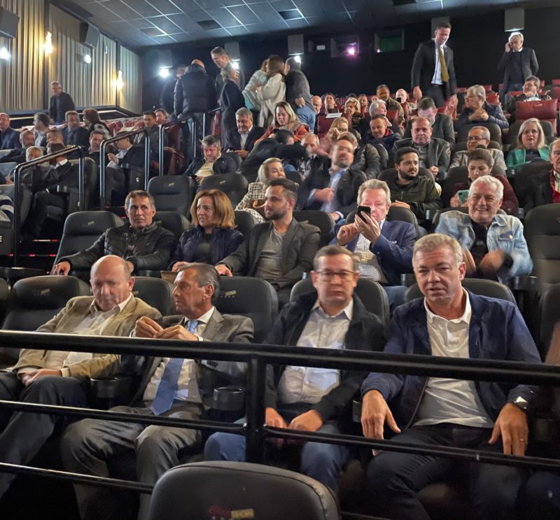 Gean Loureiro e Eron Giordani: a chapa da alian&ccedil;a Uni&atilde;o e PSD? – Foto: Moacir Pereira