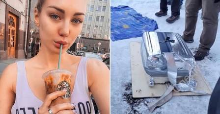 Modelo russa foi morta pelo namorado e corpo colocado em mala &#8211; Foto: Internet/Reprodução
