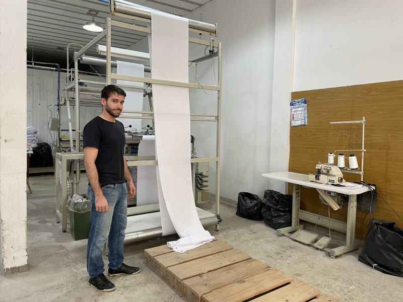 Vinicius Adriano Pavesi &eacute; dono de uma das mais antigas empresas t&ecirc;xteis de Brusque – Foto: Kassia Salles/ND