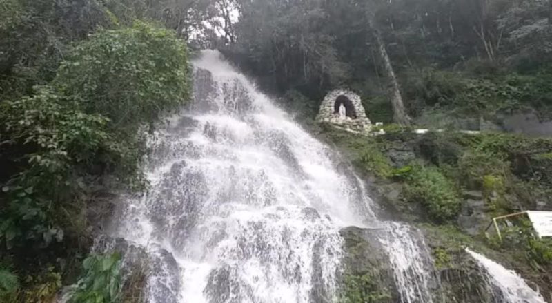 FRAME – Intensidade da &aacute;gua aumentou ap&oacute;s a chuva. – Foto: Jair Correa/NDTV/Chapec&oacute;