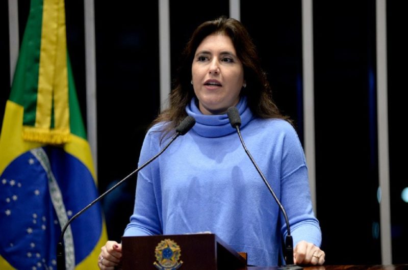 Simone Tebet announced her support for former President Lula in the second round of the presidential election - Photo: Jefferson Rudy/Agência Senado/nd