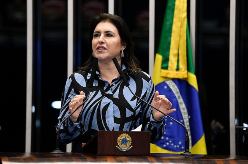 Simone Tebet em viagem por Sergipe nesta segunda (27) – Foto: Jefferson Rudy Ag&ecirc;ncia Senado