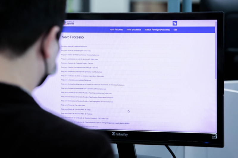 Defesa de multas e infra&ccedil;&otilde;es podem ser feitas de forma online – Foto: Prefeitura de Joinville