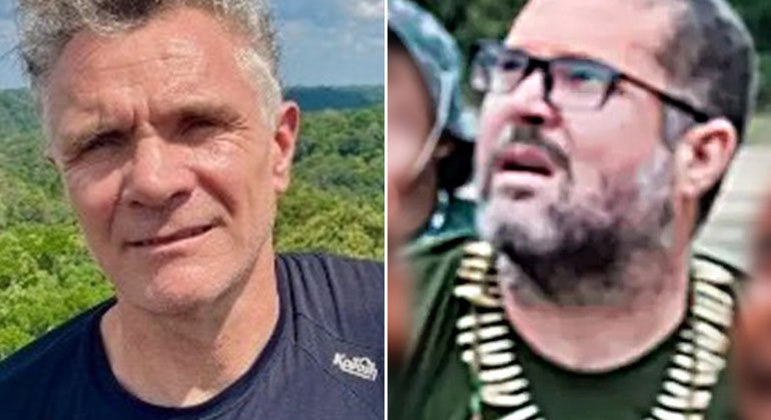 Jornalista ingl&ecirc;s Dom Phillips e o indigenista Bruno Ara&uacute;jo – Foto: Reprodu&ccedil;&atilde;o/Internet/ND