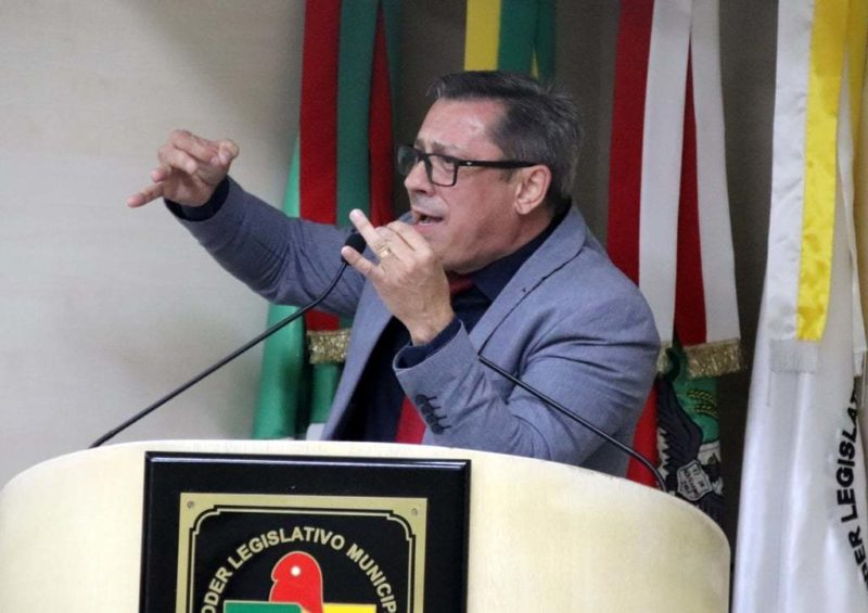 O vereador J&uacute;lio Kaminski saiu do PSL e foi para o PP em Crici&uacute;ma. – Foto: Divulga&ccedil;&atilde;o