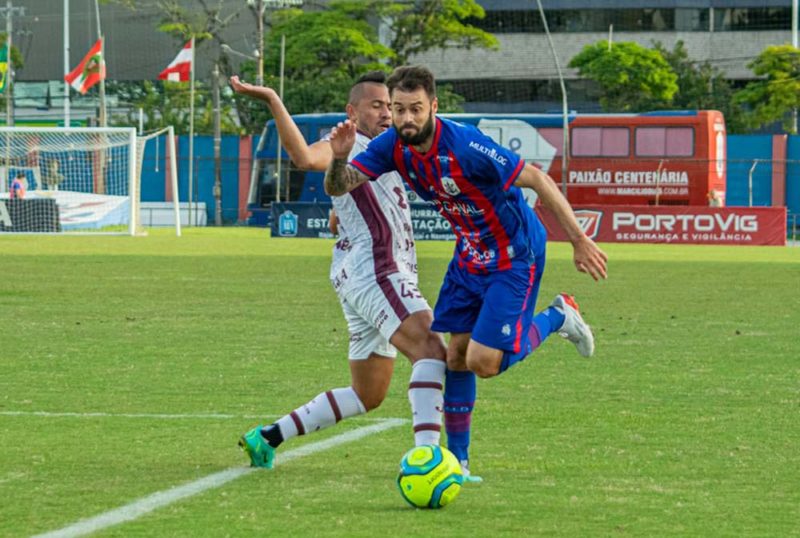 Marinheiro levou a melhor em primeiro encontro entre os times no m&ecirc;s passado – Foto: Davi Lopes/Divulga&ccedil;&atilde;o/CNMD