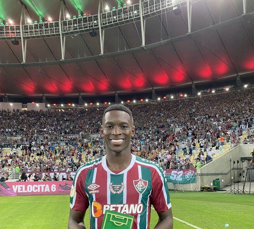 Luiz Henrique marcou um gol e foi o destaque do jogo – Foto: Fluminense/Divulga&ccedil;&atilde;o/ND