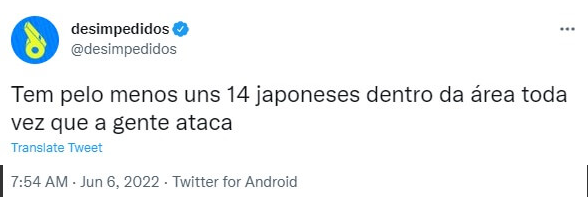 S&oacute; isso? – Foto: Reprodu&ccedil;&atilde;o Twitter