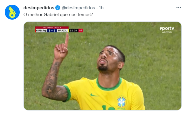 Veja os memes da goleada do Brasil sobre a Coreia do Sul