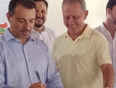 Prefeito de Tubarão, Joares Ponticelli confirmou que vai coordenar a campanha do Governador Moisés &#8211; Foto: Divulgação