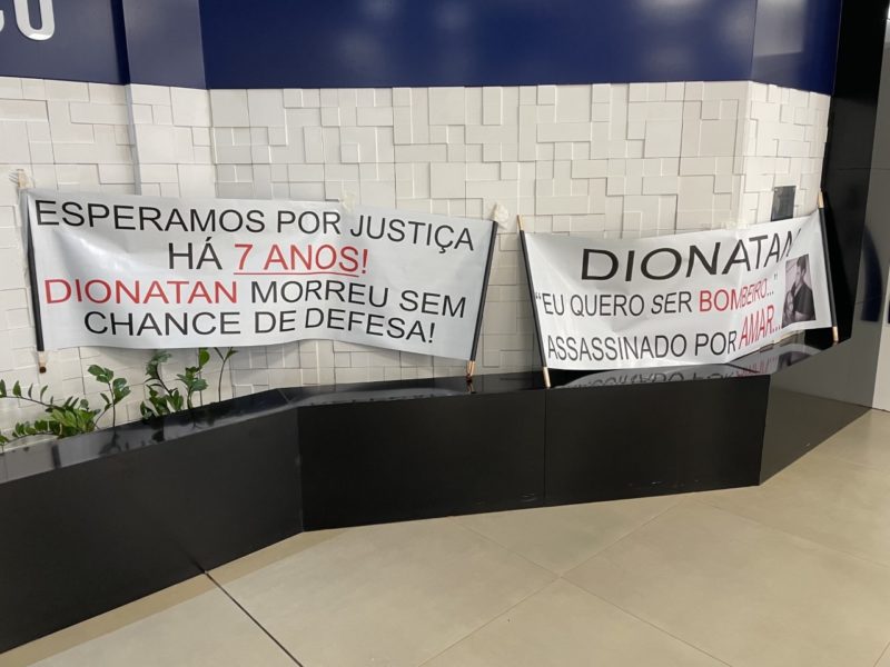 Familiares pediram por justi&ccedil;a por sete anos. – Foto: MPSC/Divulga&ccedil;&atilde;o/ND