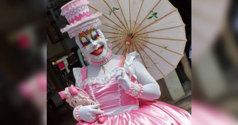 Ic&ocirc;nica artista de rua Nina Buah morre aos 40 anos em Balne&aacute;rio Cambori&uacute; – Foto: Nina Buah/Reprodu&ccedil;&atilde;o/ND