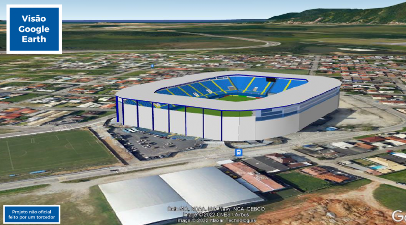 Projeto de Moderniza&ccedil;&atilde;o da Ressacada – Foto: divulga&ccedil;&atilde;o/ND