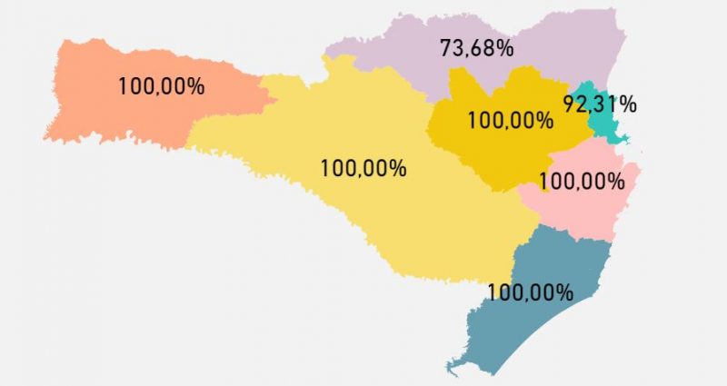 Taxa de ocupa&ccedil;&atilde;o dos leitos de UTI pedi&aacute;tricos – Foto: SES/Reprodu&ccedil;&atilde;o/ND