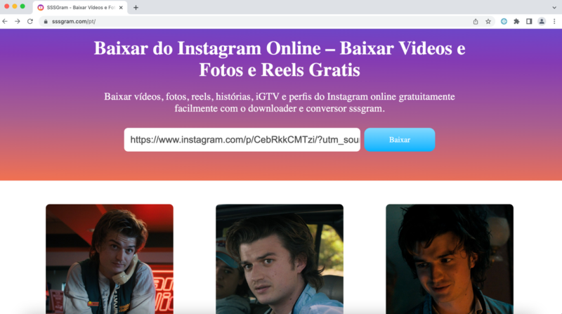 Sem limite no tamanho dos arquivos, voc&ecirc; pode baixar v&iacute;deos com mais de 10 minutos de dura&ccedil;&atilde;o&nbsp;– Foto: Divulga&ccedil;&atilde;o