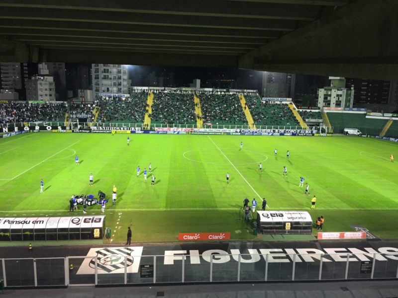 Figueirense aposta na for&ccedil;a do Scarpelli – Foto: Diogo de Souza/ND