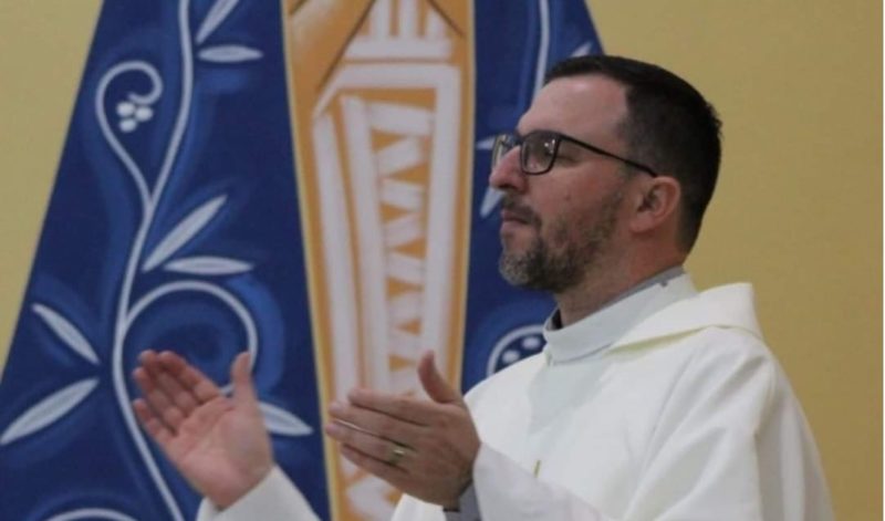 Padre Joel Savio reitor do Santu&aacute;rio do Caravaggio – Foto: Divulga&ccedil;&atilde;o/ND