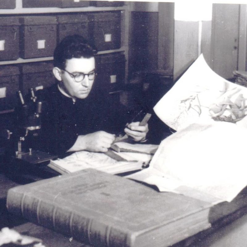 De passagem por Itaja&iacute;, Padre Raulino acabou deixando sua cole&ccedil;&atilde;o de plantas na cidade – Foto: Divulga&ccedil;&atilde;o/HBR/ND