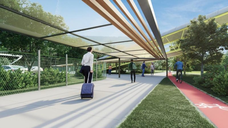 Outra novidade seria a constru&ccedil;&atilde;o de um passeio entre o Ticen e o Rita Maria – Foto: Divulga&ccedil;&atilde;o/ND