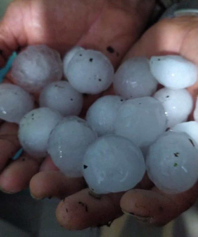 Pedras de granizo