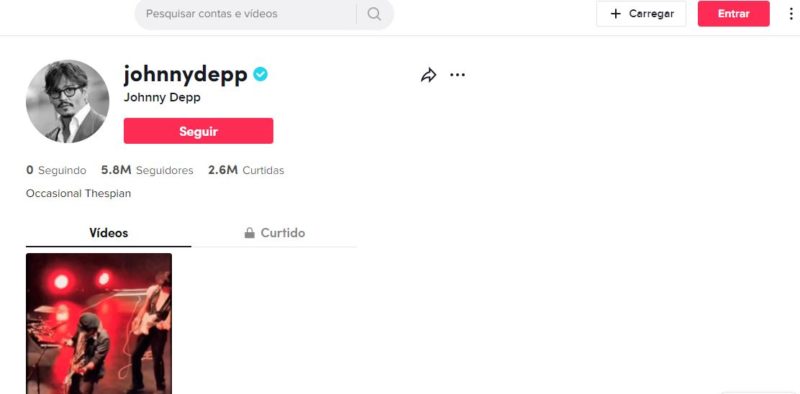 Artista j&aacute; contava com mais de 5 milh&otilde;es de seguidores na noite desta ter&ccedil;a-feira – Foto: Internet/Reprodu&ccedil;&atilde;o/ND