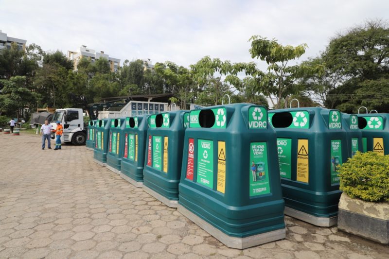 Rede de entrega volunt&aacute;ria de vidro passar&aacute; a contar com 147 pontos a partir da pr&oacute;xima semana – Foto: PMF/Divulga&ccedil;&atilde;o/ND