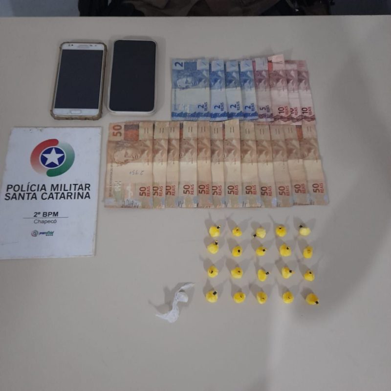 A ocorr&ecirc;ncia foi registrada na madrugada desta quarta-feira (8) – Foto: Pol&iacute;cia Militar/ND